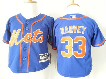 Matt Harvey New York Mets blue Alternate jersey