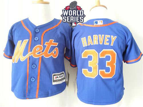 Matt Harvey New York Mets blue Alternate jersey