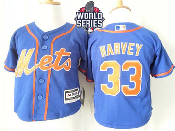 Matt Harvey New York Mets blue Alternate jersey
