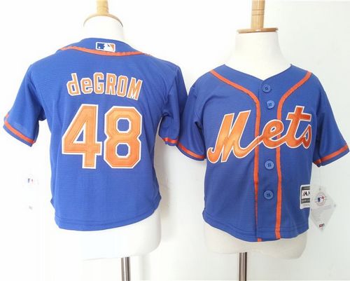 Jacob DeGrom New York Mets blue Alternate jersey