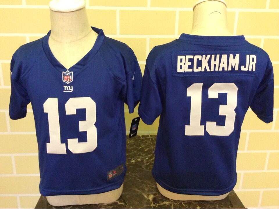 Odell Beckham Jr New York Giants blue jersey