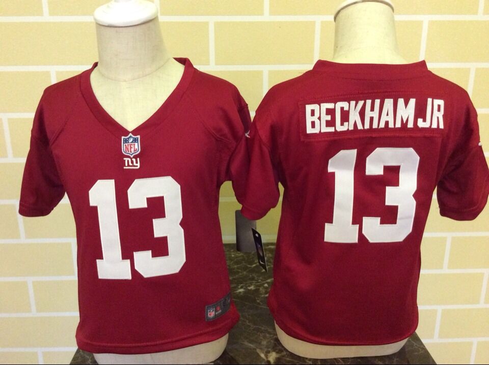Odell Beckham Jr New York Giants red jersey