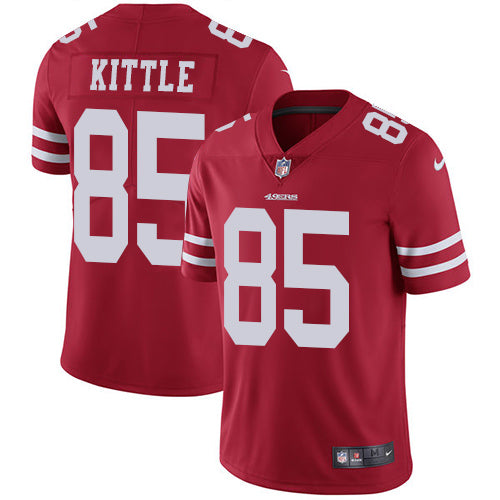 George Kittle San Francisco 49ers red jersey