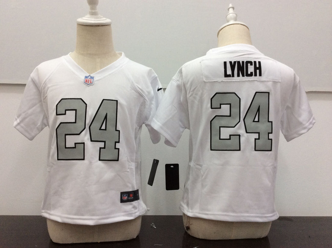Marshawn Lynch Las Vegas Raiders white jersey