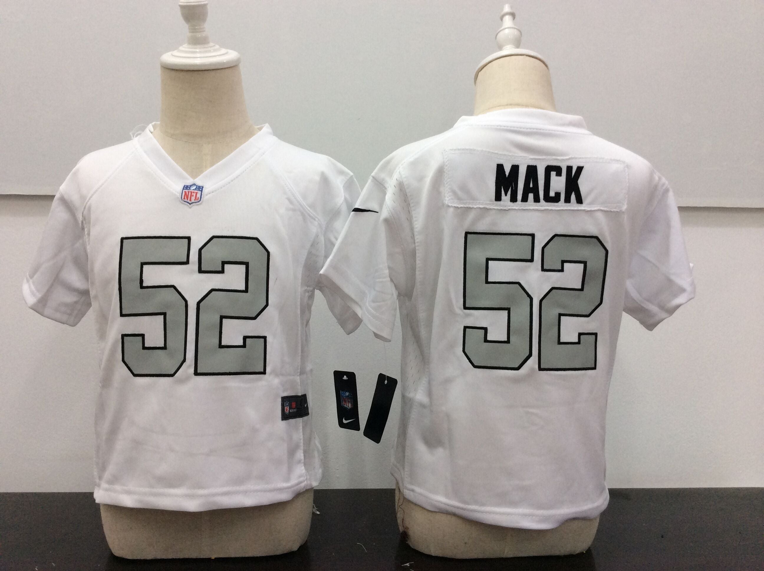 Khalil Mack Las Vegas Raiders white jersey