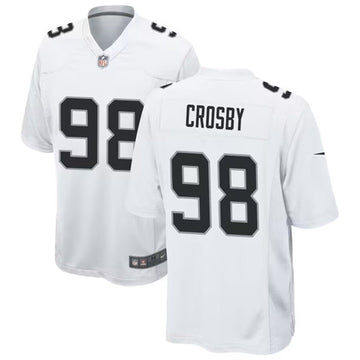 Maxx Crosby Las Vegas Raiders white Game jersey