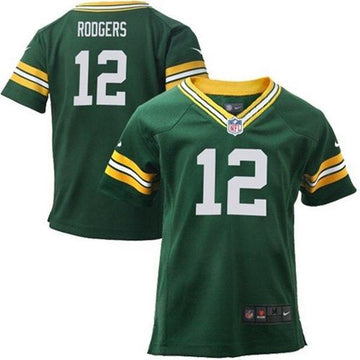 Aaron Rodgers Green Bay Packers green Elite jersey