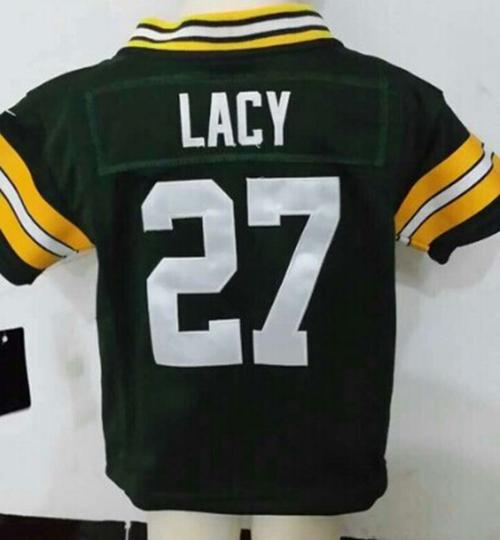 Eddie Lacy Green Bay Packers green Elite jersey