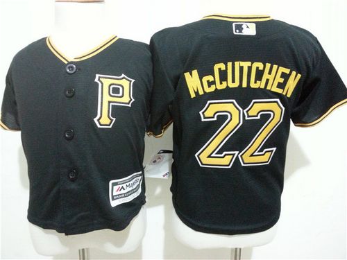 Andrew McCutchen Pittsburgh Pirates black jersey