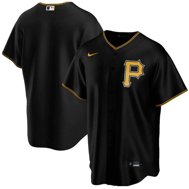 Custom Pittsburgh Pirates black jersey