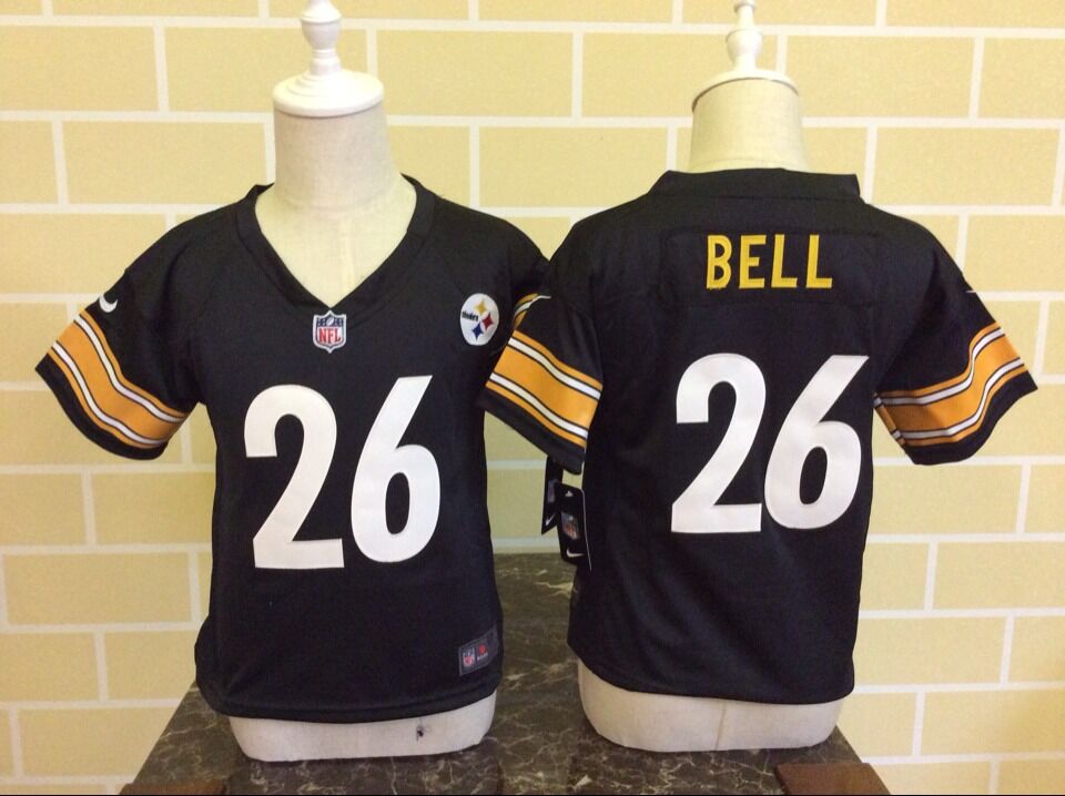 Le'Veon Bell Pittsburgh Steelers black jersey