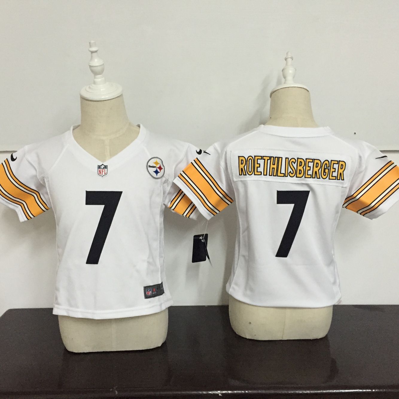 Ben Roethlisberger Pittsburgh Steelers white jersey