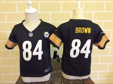 Antonio Brown Pittsburgh Steelers black jersey