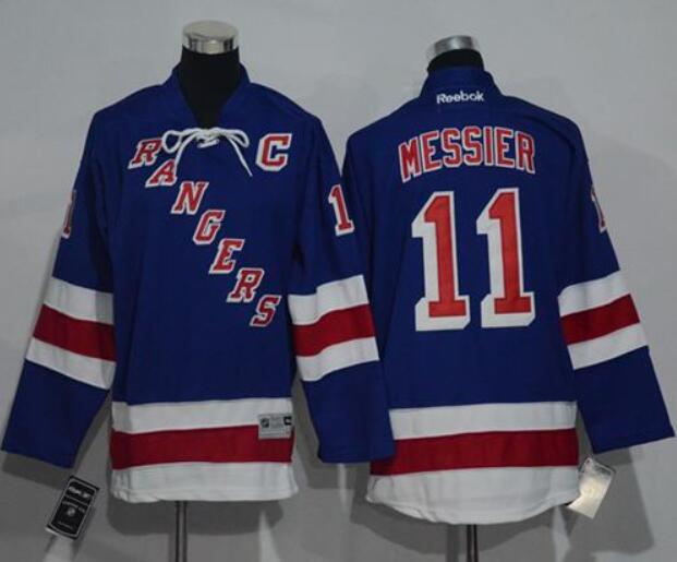 Mark Messier New York Rangers blue Home jersey
