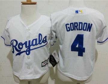 Alex Gordon Kansas City Royals white jersey