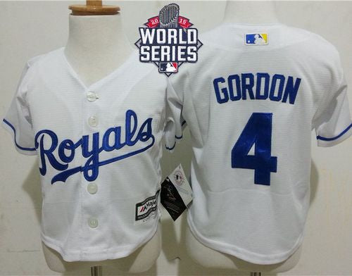 Alex Gordon Kansas City Royals white jersey