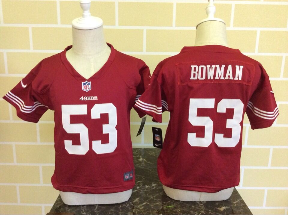 NaVorro Bowman San Francisco 49ers red jersey