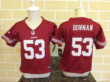 NaVorro Bowman San Francisco 49ers red jersey
