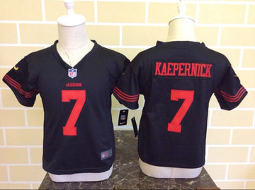 Colin Kaepernick San Francisco 49ers black jersey