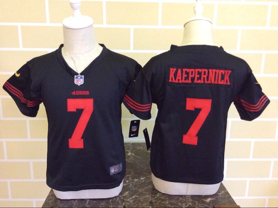 Colin Kaepernick San Francisco 49ers black jersey