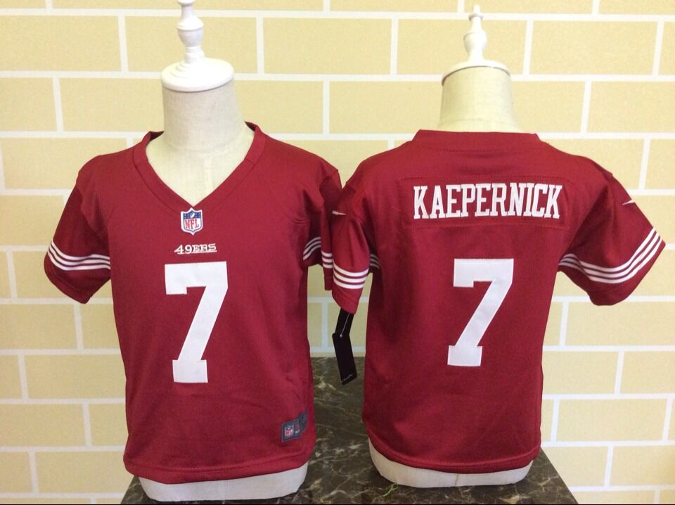 Colin Kaepernick San Francisco 49ers red jersey