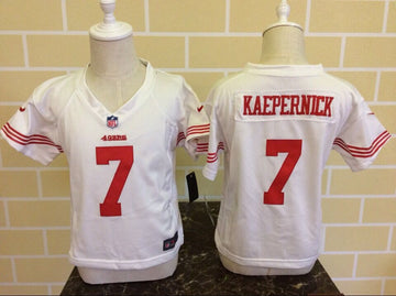 Colin Kaepernick San Francisco 49ers white jersey