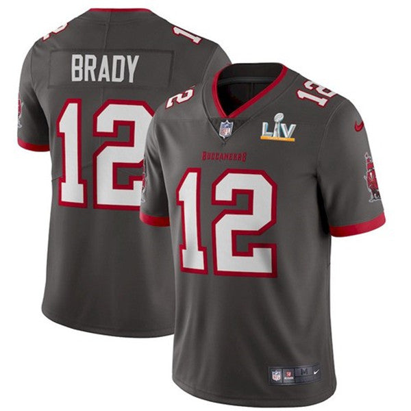 Tom Brady Tampa Bay Buccaneers grey jersey