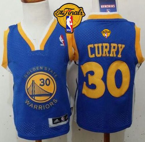 Stephen Curry Golden State Warriors blue jersey
