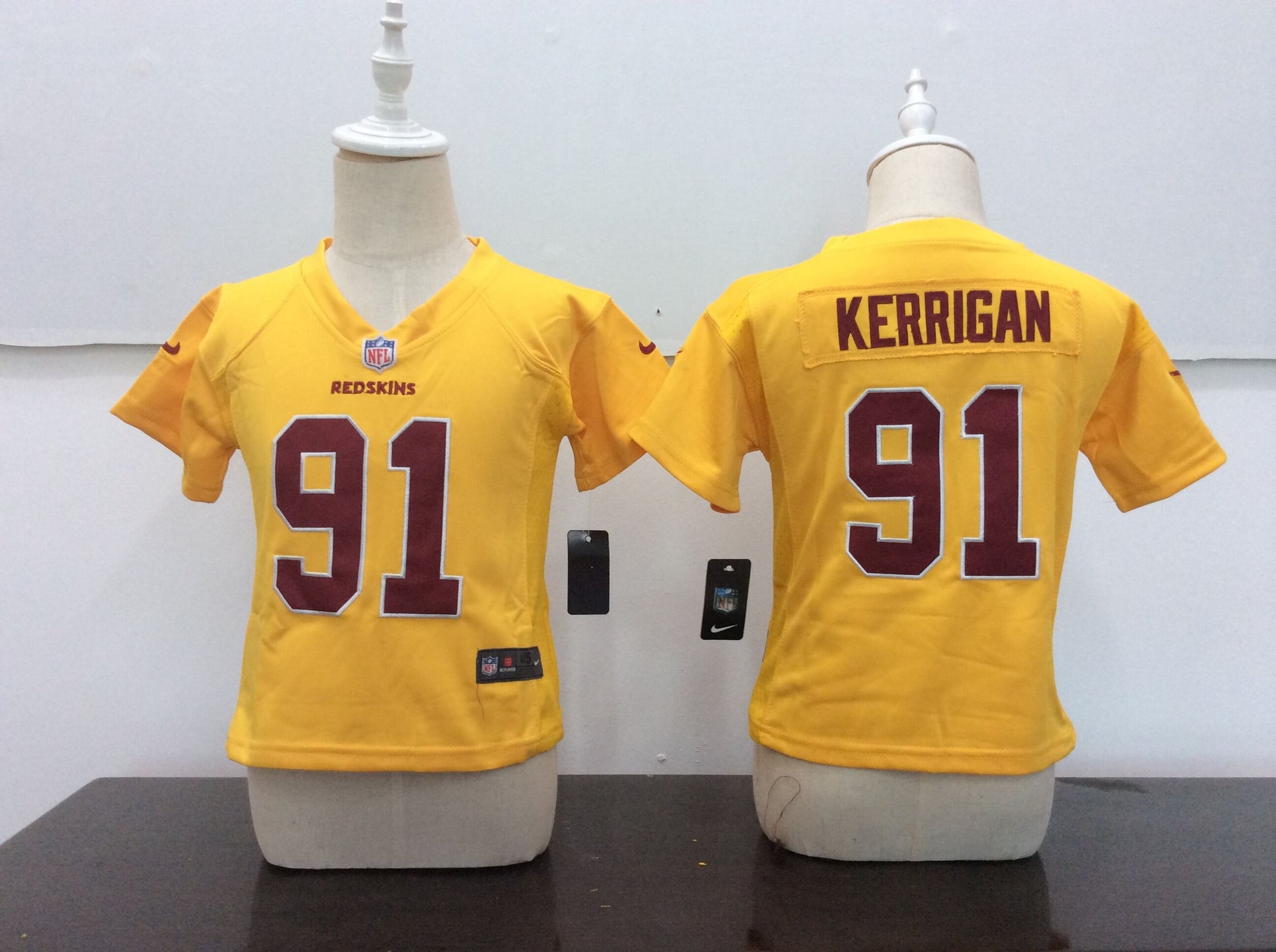 Ryan Kerrigan Washington Commanders gold jersey