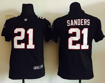 Deion Sanders Atlanta Falcons black Elite jersey