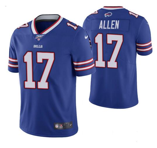 Josh Allen Buffalo Bills blue jersey