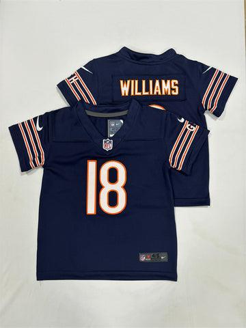 Caleb Williams Chicago Bears navy jersey