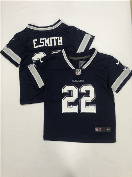 Emmitt Smith Dallas Cowboys navy jersey