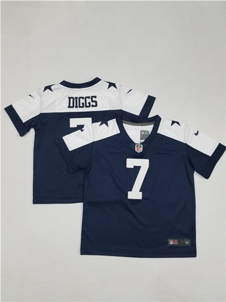Trevon Diggs Dallas Cowboys navy jersey