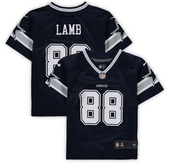 CeeDee Lamb Dallas Cowboys navy jersey