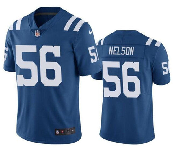Quenton Nelson Indianapolis Colts blue jersey