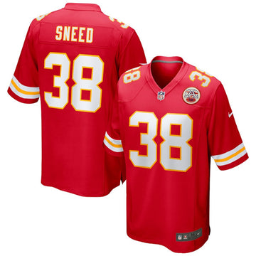 L'Jarius Sneed Kansas City Chiefs red Game jersey