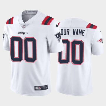 New England Patriots white jersey