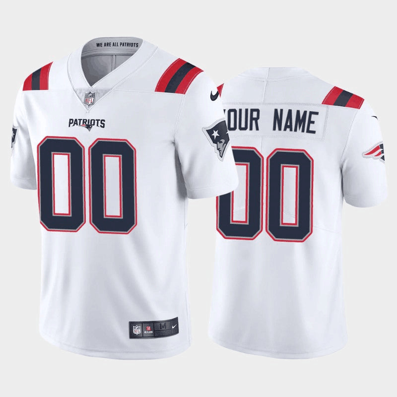 New England Patriots white jersey