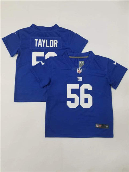 Lawrence Taylor New York Giants royal jersey