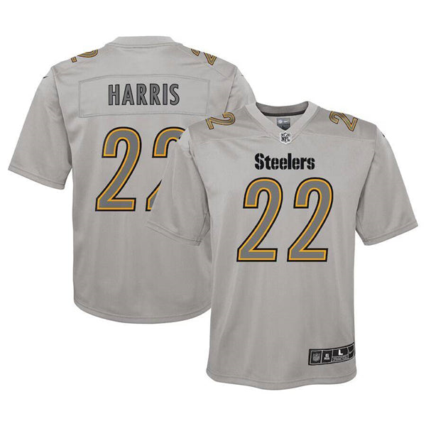 Najee Harris Pittsburgh Steelers gray Fashion jersey