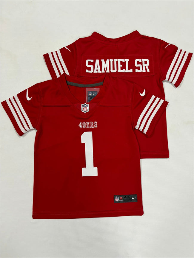 Deebo Samuel San Francisco 49ers red jersey