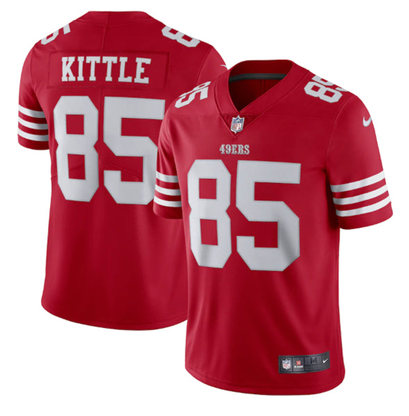 George Kittle San Francisco 49ers scarlet jersey