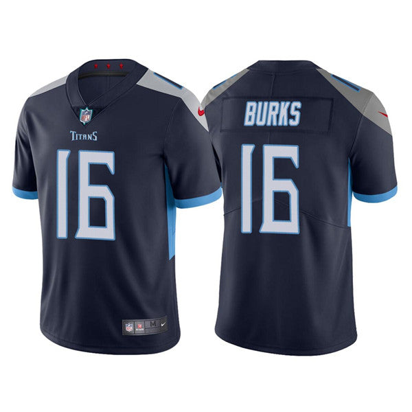 Treylon Burks Tennessee Titans navy jersey