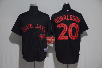 Josh Donaldson Toronto Blue Jays black jersey