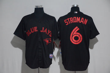 Marcus Stroman Toronto Blue Jays black jersey