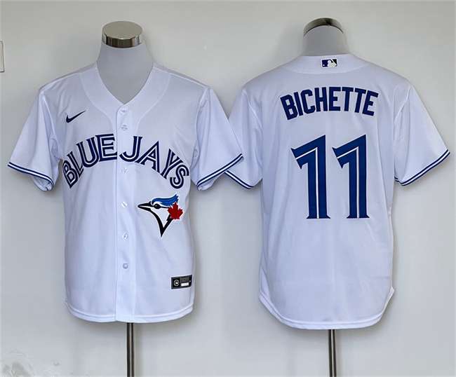 Bo Bichette Toronto Blue Jays white jersey