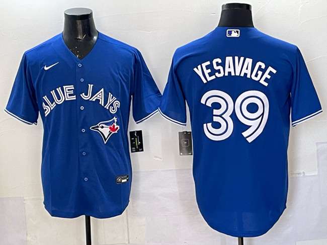 Trey Yesavage Toronto Blue Jays royal jersey