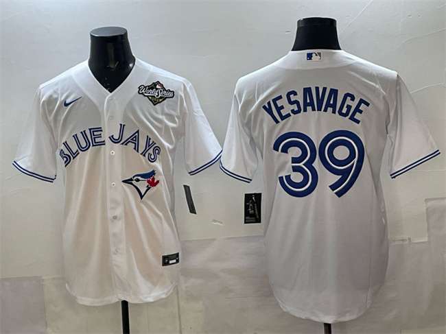 Trey Yesavage Toronto Blue Jays white Home jersey