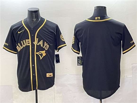 Custom Toronto Blue Jays black jersey